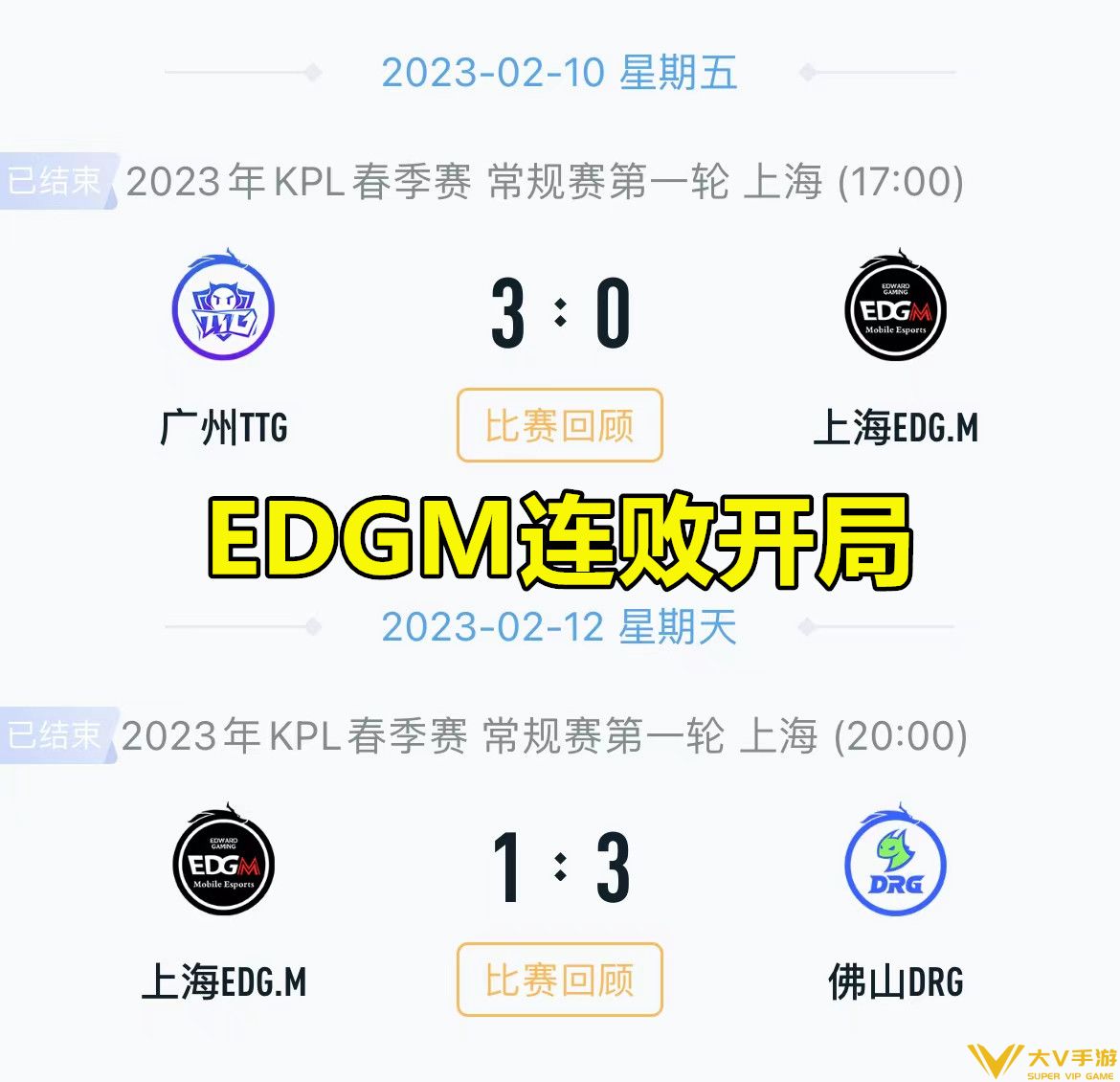 yuan才是EDGM的真大腿？EDGM连败开局，做事不留余地，没后悔药吃