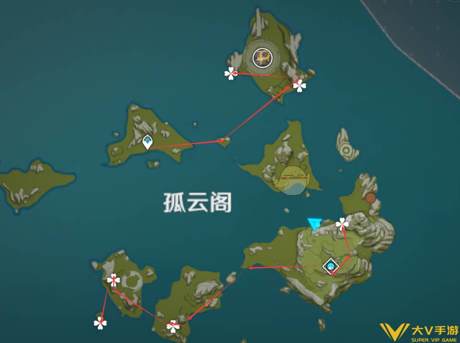 原神清心采集路线介绍8