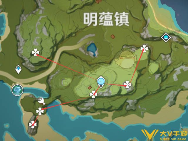 原神清心采集路线介绍5