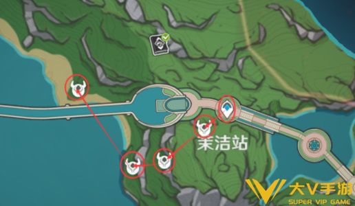 《原神》泡泡桔采集路线一览