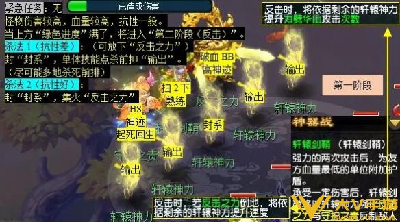 《梦幻西游》剑胆铸轩辕任务秘籍