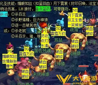 《梦幻西游》后羿陵墓下部副本秘籍