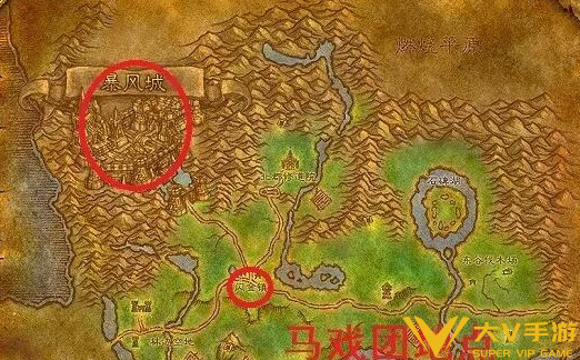 魔兽世界wlk达纳苏斯前往暴风城路线3