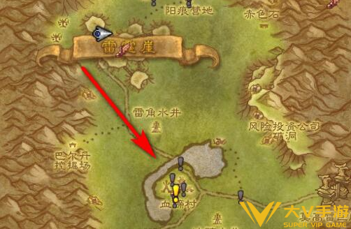 魔兽世界雷霆崖骑术学习位置分享1