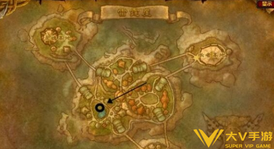 魔兽世界怀旧服雷霆崖熔炉位置介绍2
