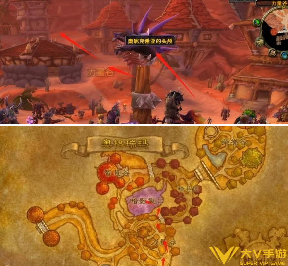 魔兽世界怒焰裂谷位置介绍2