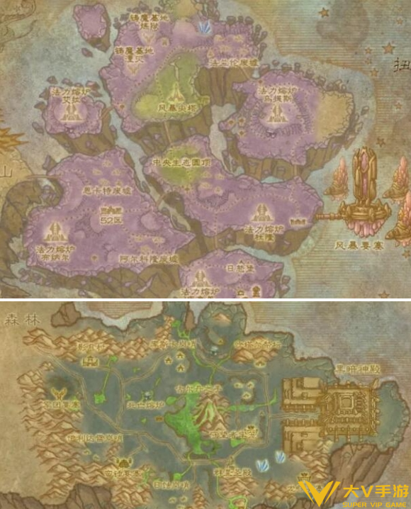 魔兽世界外域升级路线介绍6