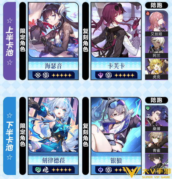 崩坏星穹铁道卡芙卡/银狼抽取建议