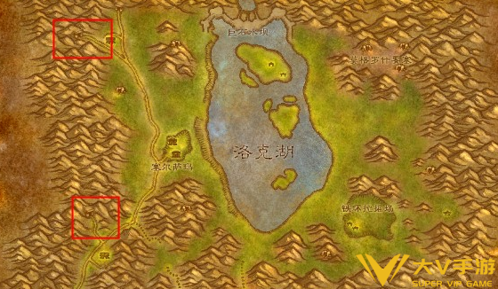 魔兽世界铁炉堡去洛克莫丹路线2