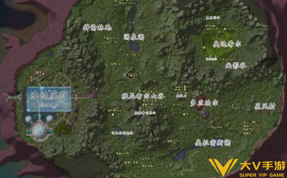 魔兽世界达纳苏斯弓箭商人位置介绍1