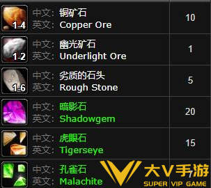 魔兽世界秘蓝岛矿点位置介绍2