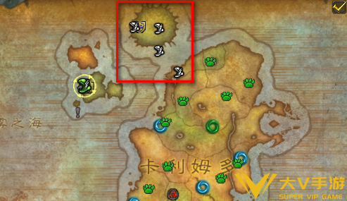 魔兽世界埃索达飞行点位置介绍1