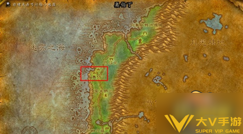 魔兽世界黑海岸坐船位置介绍1