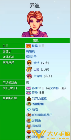 星露谷物语乔迪有哪些爱心事件-星露谷物语乔迪爱心事件一览