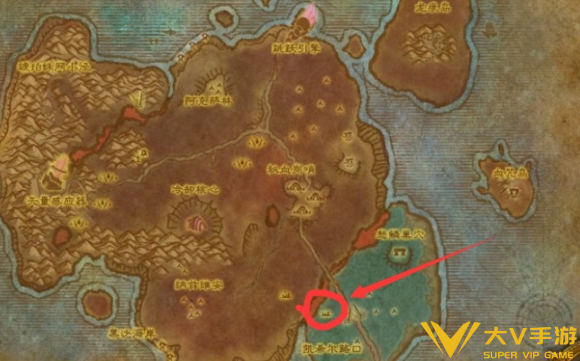 魔兽世界秘血岛损坏的兽笼位置介绍2