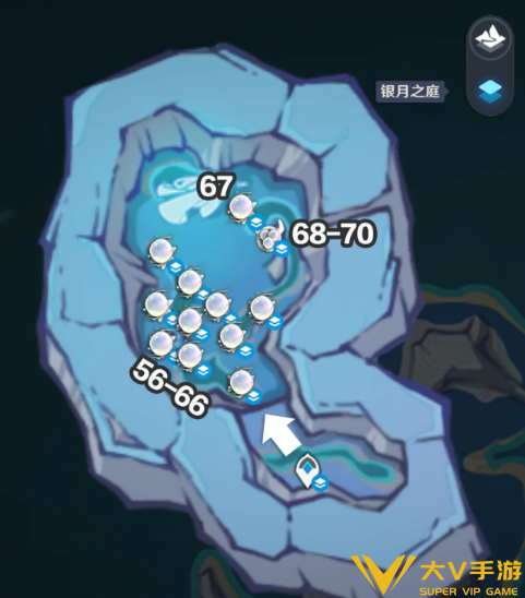 原神月落银采集路线分享3