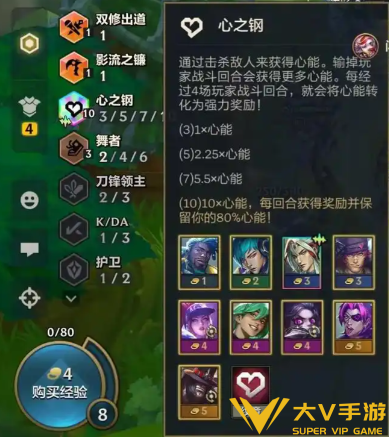 金铲铲之战s10心之钢连败运营玩法思路4