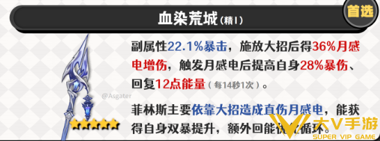 原神菲林斯武器选择介绍1
