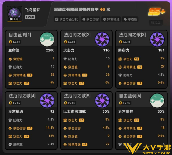绝区零薇薇安毕业面板属性一览2