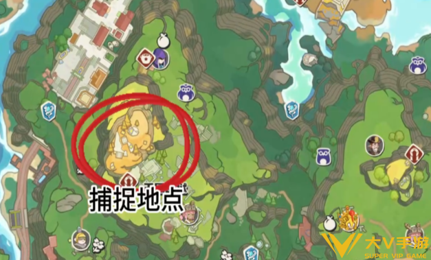 洛克王国世界皇家狮鹫捕捉位置分享1