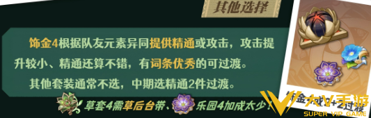 原神奈芙尔圣遗物及词条搭配介绍2