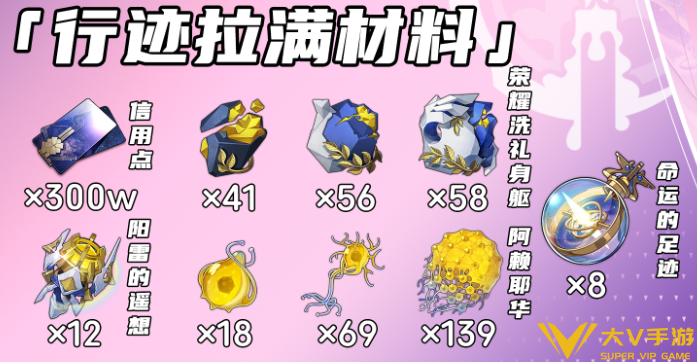 崩坏星穹铁道昔涟养成材料汇总2