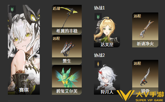 二重螺旋达芙涅阵容搭配介绍1 二重螺旋达芙涅阵容搭配介绍1