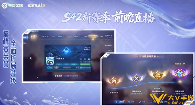 王者荣耀s42赛季巅峰赛玩法更新详情3