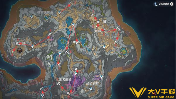 原神魔矿采集点位分享1