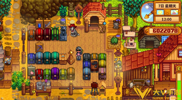 星露谷物语物品整理分区技巧1 星露谷物语物品整理分区技巧1