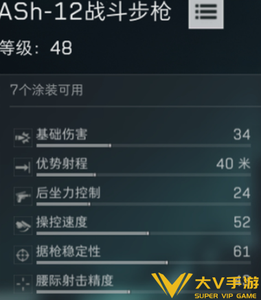 三角洲行动ASh12步枪配件改装介绍1 三角洲行动ASh12步枪配件改装介绍1