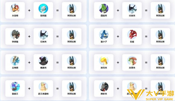 幻兽帕鲁阿努比斯配种公式分享3