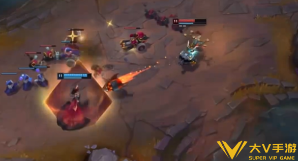 英雄联盟手游流光镜影梅尔连招技巧3