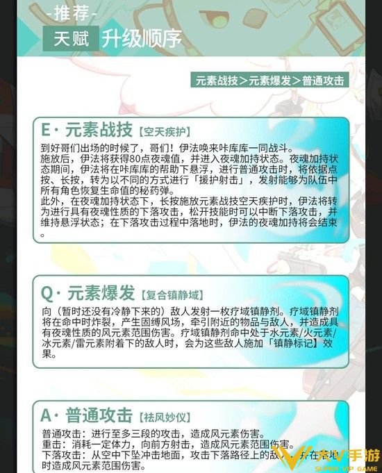 伊法天赋武器配队养成秘籍5