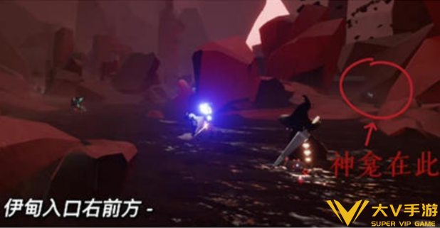 光遇暴风眼伊甸神坛位置分享3