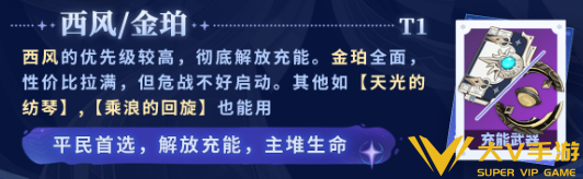原神哥伦比娅武器选择介绍3 原神哥伦比娅武器选择介绍3