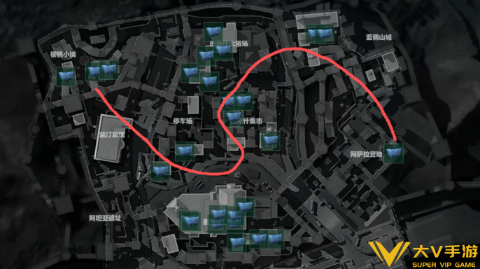 三角洲行动收藏品巨兽机甲模型点位及路线5