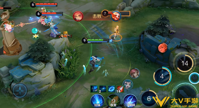 王者荣耀元流之子刺客技能连招教学