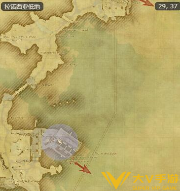 最终幻想14水晶世界酿酒师灯塔钓场位置分享2