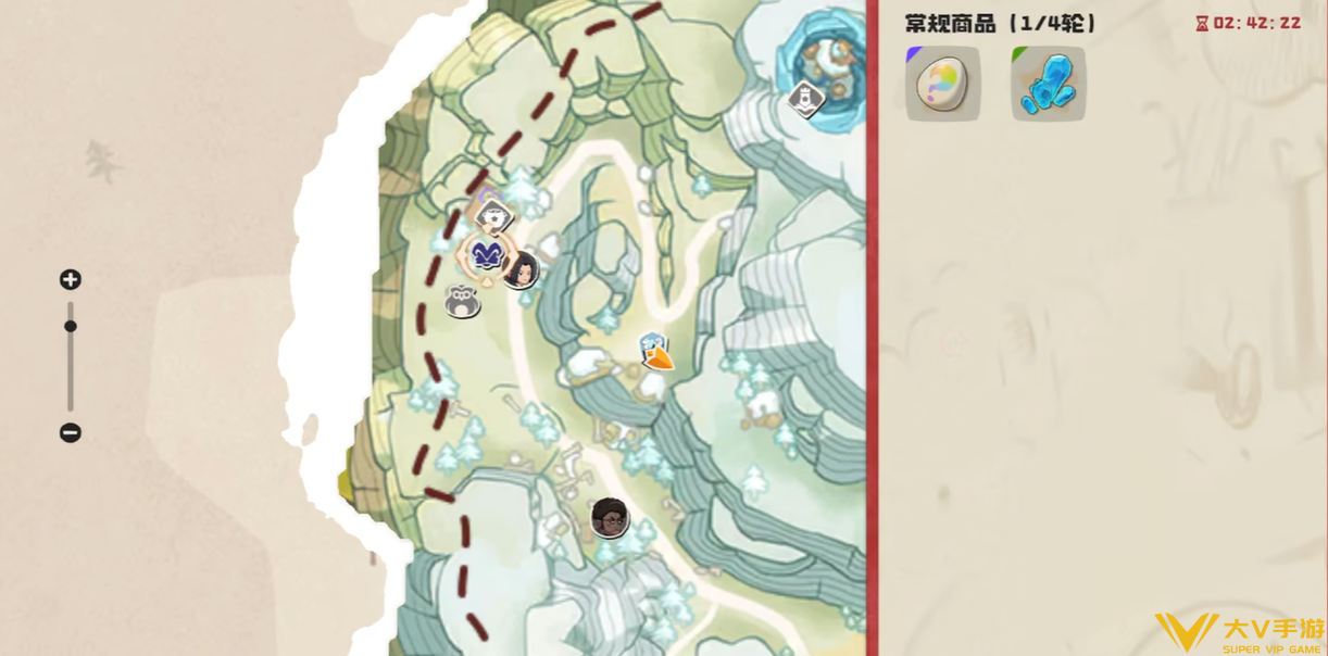 商店街西位置一览2