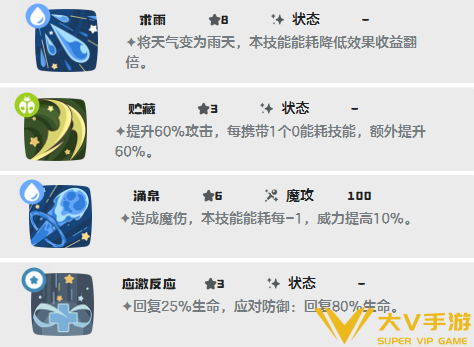 洛克王国世界彩蝶鲨技能搭配介绍