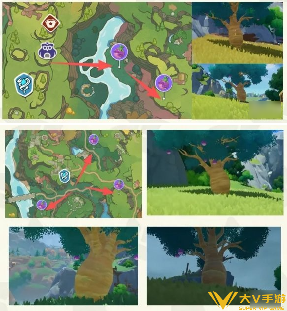 洛克王国世界魔力果树位置合集4