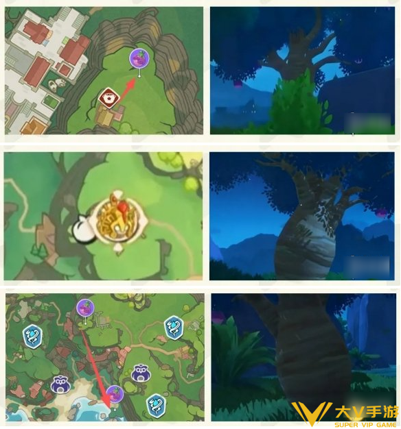 洛克王国世界魔力果树位置合集5