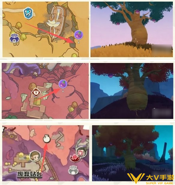 洛克王国世界魔力果树位置合集3