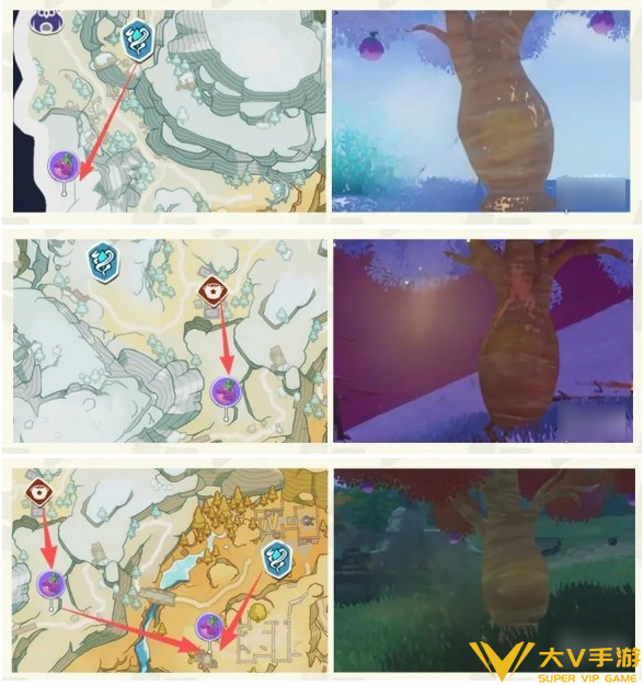 洛克王国世界魔力果树位置合集2