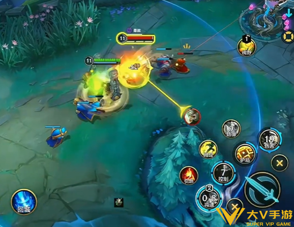 英雄联盟手游奎桑提连招操作技巧2