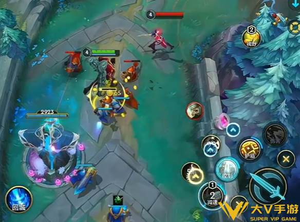 英雄联盟手游奎桑提连招操作技巧1