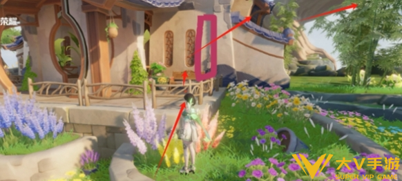 王者荣耀农场怎样爬樱花树,王者荣耀农场跳上樱花树攻略1