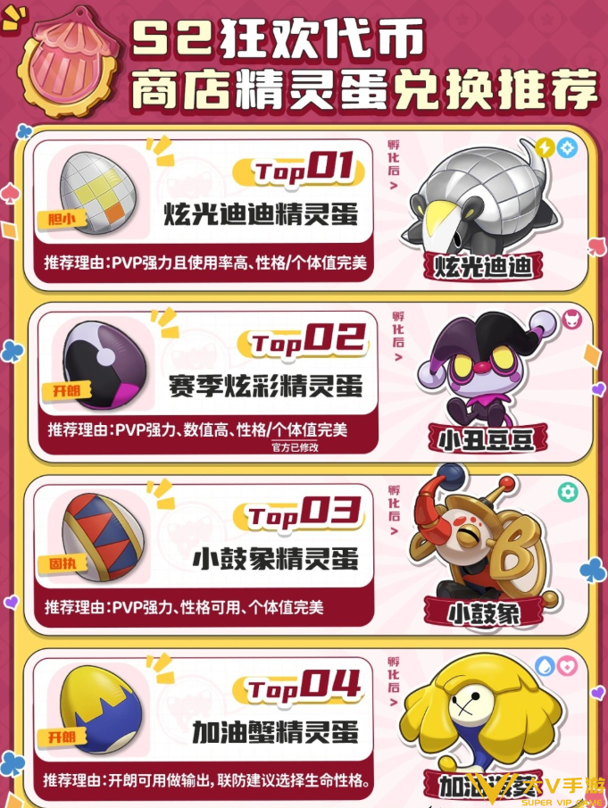 洛克王国世界狂欢代币换什么好