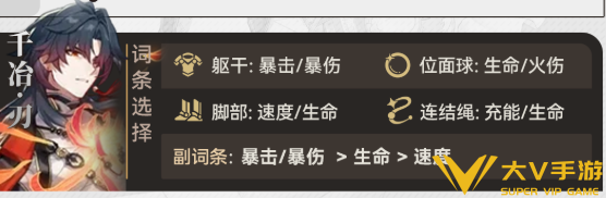 崩坏星穹铁道千冶刃遗器搭配及词条介绍3
